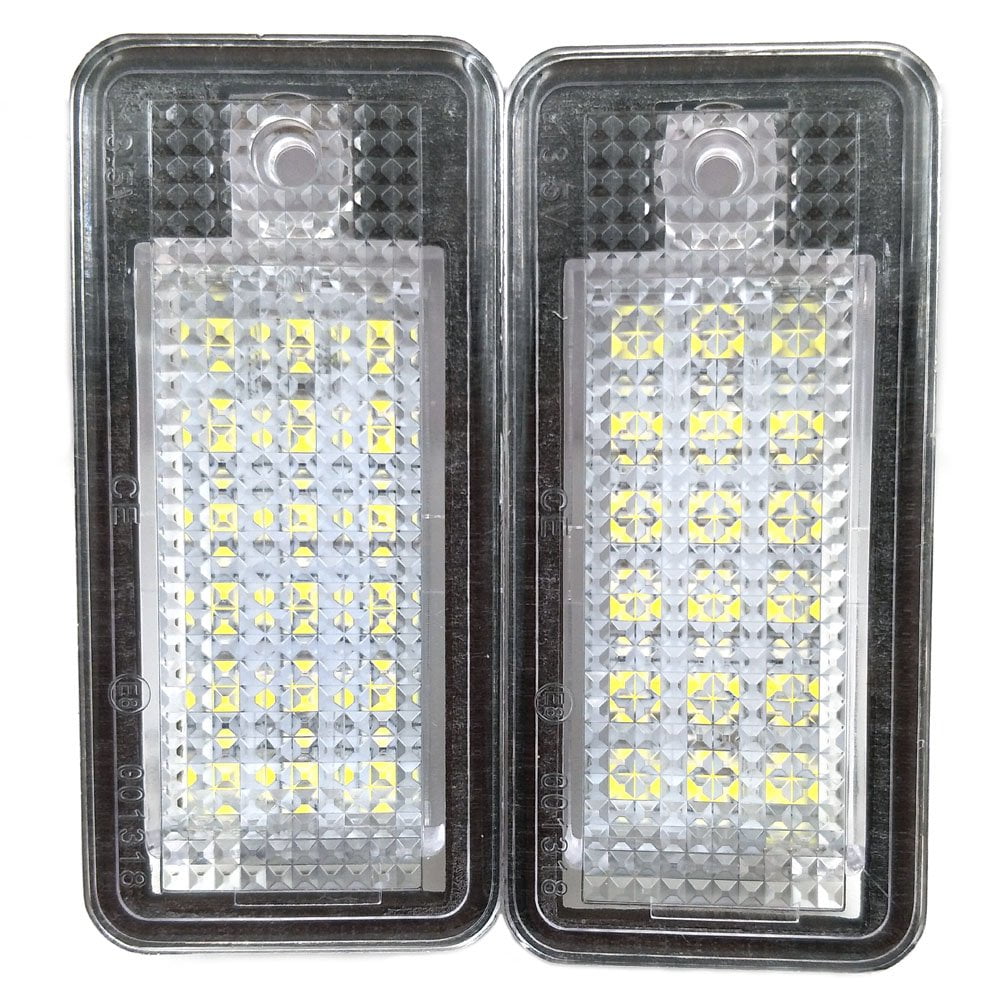 Nikauto Car LED License Plate Light for Audi A3 S3 A4 S4 A6 C6 A8 S8 Q7 RS4 RS6
