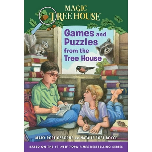 Pre-Owned Games and Puzzles from the Tree House: Over 200 Challenges! (Paperback 9780375862168) by Mary Pope Osborne, Natalie Pope Boyce