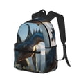 thumbnail image 2 of Rocae Wild Blue Cool Dragon for Lightweight Casual Backpack Travel Hiking Backpack Carry On Laptop Backpack, 2 of 6