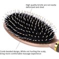 thumbnail image 4 of Peine de masaje para el cabello, peine portátil antiestático para masaje del cuero cabelludo para familia y salón, 4 of 5