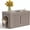 Classic Gray, variant on WSWJY Cat Litter Box Enclosure, Multi-Functional Hidden Cat Litter Box Furniture & Cat Box Enclosure Cabinet with Side Table Design, Openable Front Door & Raised Floor, Easy to Clean & AssembleBlack