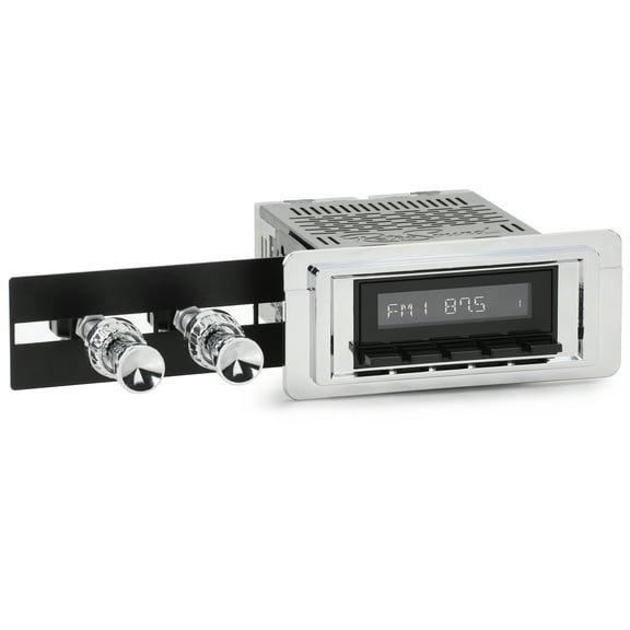 RetroRadio Compatible with 1957-68 Cadillac Eldorado Features Include Bluetooth, USB, AM/FM HB-M2-105-251-09-74CA5