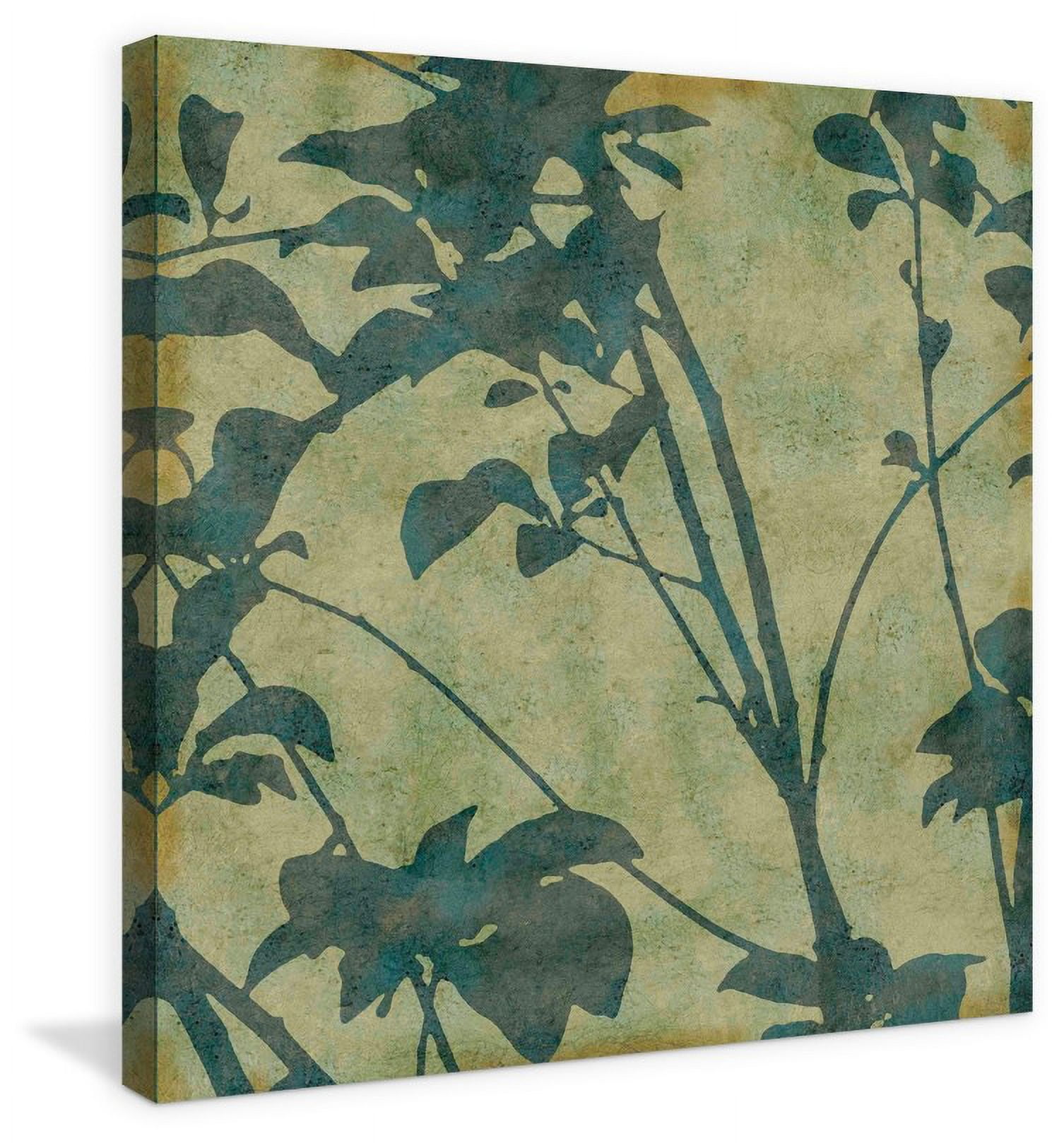 "Green Fall" Painting Print on Wrapped Canvas