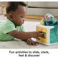 FisherPrice Tissue Fun Activity Cube Baby Sensory Crinkle Toys for
