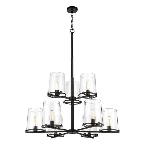 Z-Lite - Callista - 9 Light Chandelier In Transitional Style-47 Inches Tall and