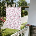 thumbnail image 5 of Wukai Rose Flowers Garden Flags Double Sided Welcome Garden Yard House Flags Outside Outdoor House (Only Flag), 5 of 8