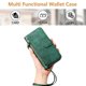 thumbnail image 4 of FOXDOCK Funda Tipo Cartera para itel A49 Play Cuero PU con Cremallera y Correa de Muñeca, Ranuras para Tarjetas, Soporte Plegable, Cierre Magnético, 4 of 5