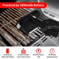 thumbnail image 4 of Cepillo eléctrico recargable para parrilla Kindoo 800 RPM con luz LED, 4 of 8