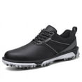 thumbnail image 3 of Big Size Men Women Unisex Golf Shoes Professional Outdoor Waterproof Lightweight No-Slip Golf Walking Sport Sneakers 9 Spikes Golf Trainers, 3 of 16