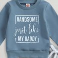 thumbnail image 4 of TOWED22 Toddler Kids Baby Boy Fall Clothes Cute Print Long Sleeve Tops Pants Winter Outfits, 4 of 5
