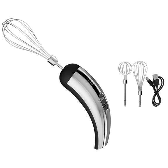 Specollect 2 Pcs Wireless Hand Mixer, Rechargeable Portable Egg Beater for Baking, for Cake Cream Eggs Batter Kitchen Cooking
