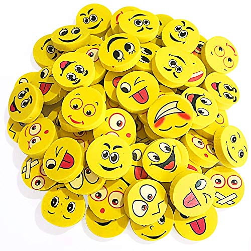 Emoji Magnets Pack of 96 Assorted Magnet Set Removable 