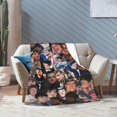 thumbnail image 5 of Blanket Josh Collage Hutcherson Throw Blanket Warm Cozy Plush Bed Blanket Sofa Bed Couch Decor Gifts for Men Women and Kids 40"x50", 5 of 6