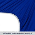 thumbnail image 2 of Elegant Comfort 1500 Premium Hotel Quality 1-Piece Fitted Sheet, All Around Elastic, Deep Pocket, Softest Quality Microfiber - Full Royal Blue, 2 of 4