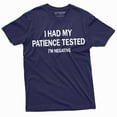 thumbnail image 4 of I Had Patience Tested I'M Negative Funny T-Shirt For Him Birthday Gift Mens Tee Shirt (Small Military Green), 4 of 6