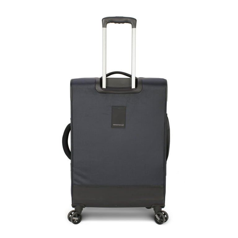 Free Shipping SwissTech Urban Trek 24 Check Soft Side Luggage Navy Walmart Exclusive Walmart