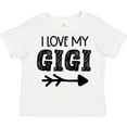 thumbnail image 3 of Inktastic I Love My Gigi with Arrow Boys or Girls Toddler T-Shirt, 3 of 5