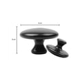 thumbnail image 1 of Pierre de Massage en Forme de Champignon, Pierre Chaude de Massage 2 Pcs, Pierre de Massage en Forme de Champignon, Pierre Chaude Naturelle en Basalte de Lave, 1 of 8