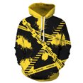 thumbnail image 3 of Sudadera con capucha para hombre y mujer, con estampado 3D de la gran ola de Kanagawa, ciruelo en flor, estilo japonés, tallas S a 3XL, 3 of 5