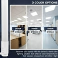 thumbnail image 2 of U Bend LED Tube Light, T8 T12, 17.5W (32W Equivalent), 3 Colors 3500K | 4000K | 5000K, 2100 Lumens, Fluorescent Light Tube Replacement, Direct or Ballast Bypass, UL Certified, G13 Base, 2-Pack, 2 of 7