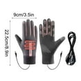thumbnail image 6 of Dmlowu Heated Gloves for Men Women - USB Rechargeable Heated Gloves, Winter Thermal Gloves for Working Skiing Hiking Cycling, Waterproof Heated Gloves for Men Women, 6 of 9