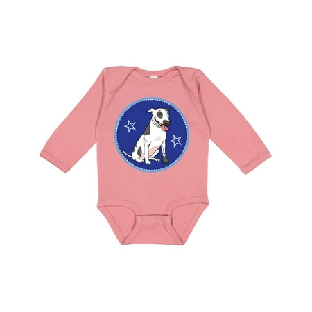 

Inktastic Bull Terrier Dog Lover Gift Gift Baby Boy or Baby Girl Long Sleeve Bodysuit