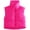 Rhodo-M, variant on Womens Crop Puffer Vest Lightweight Sleeveless Warm Outerwear Stand Collar Zipper Up Solid Short Padded Gilet Waistcoat