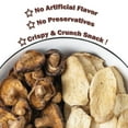 thumbnail image 3 of Mushroom Chips Snacks, Good Salted Vegetable Snack Chip 8.82Oz, 250g, 3 of 5