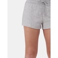 thumbnail image 4 of No Boundaries Soft Fleece Shorts, Women's, 4 of 5
