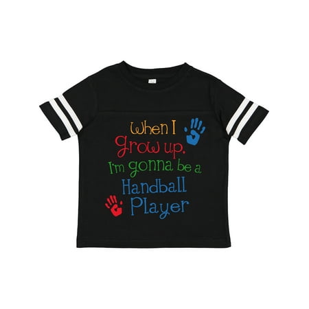 

Inktastic Handball Player Future Gift Toddler Boy or Toddler Girl T-Shirt