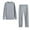 Gray, variant on Admvng Sporty Two-piece For Women Women 2 Piece Outfits Sweatsuit Oversized Sweatshirt Jogger Sweatpants Tracksuit Lounge Set Clothes S-2XL