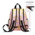 thumbnail image 5 of FORMRS School Backpack with Front Zippered Pocket 12" Student Travel Daypack, Gradient Pink Stars, 5 of 6