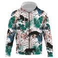 thumbnail image 1 of Sudadera con capucha y cremallera para hombre, diseño de mariposa de dibujos animados, divertida, de manga larga, holgada, informal, estilo Harajuku, hip hop, con estampado 3D, 1 of 6