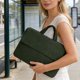 thumbnail image 5 of Women's Casual Shoulder Bag Nylon Fabric Light Bag Commute Travel Handheld Mini Bag Crossbody Bag, 5 of 6