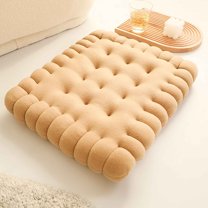 RKZDSR Thickened Rectangle Chair Cushion: Ideal for Balcony, Bedroom, and More