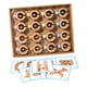 thumbnail image 5 of Juego de combinación de formas Montessori, juguete educativo de rompecabezas para pequeños y niñas Color de la madera CUTICAT Juego de apilamiento, 5 of 8
