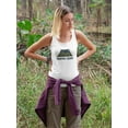 thumbnail image 2 of Camping Squad Racerback Tank Women -Smartprints Designs, Female Medium, 2 of 4