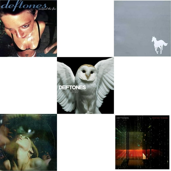 Around The Fur & Saturday Night Wrist & Diamond Eyes & White Pony & Koi No Yokan [CD Bundle]