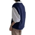 thumbnail image 4 of Sherrylily Women V Neck Sweater Vest Oversized Loose Knit Cable Sleeveless Sweater, 4 of 4