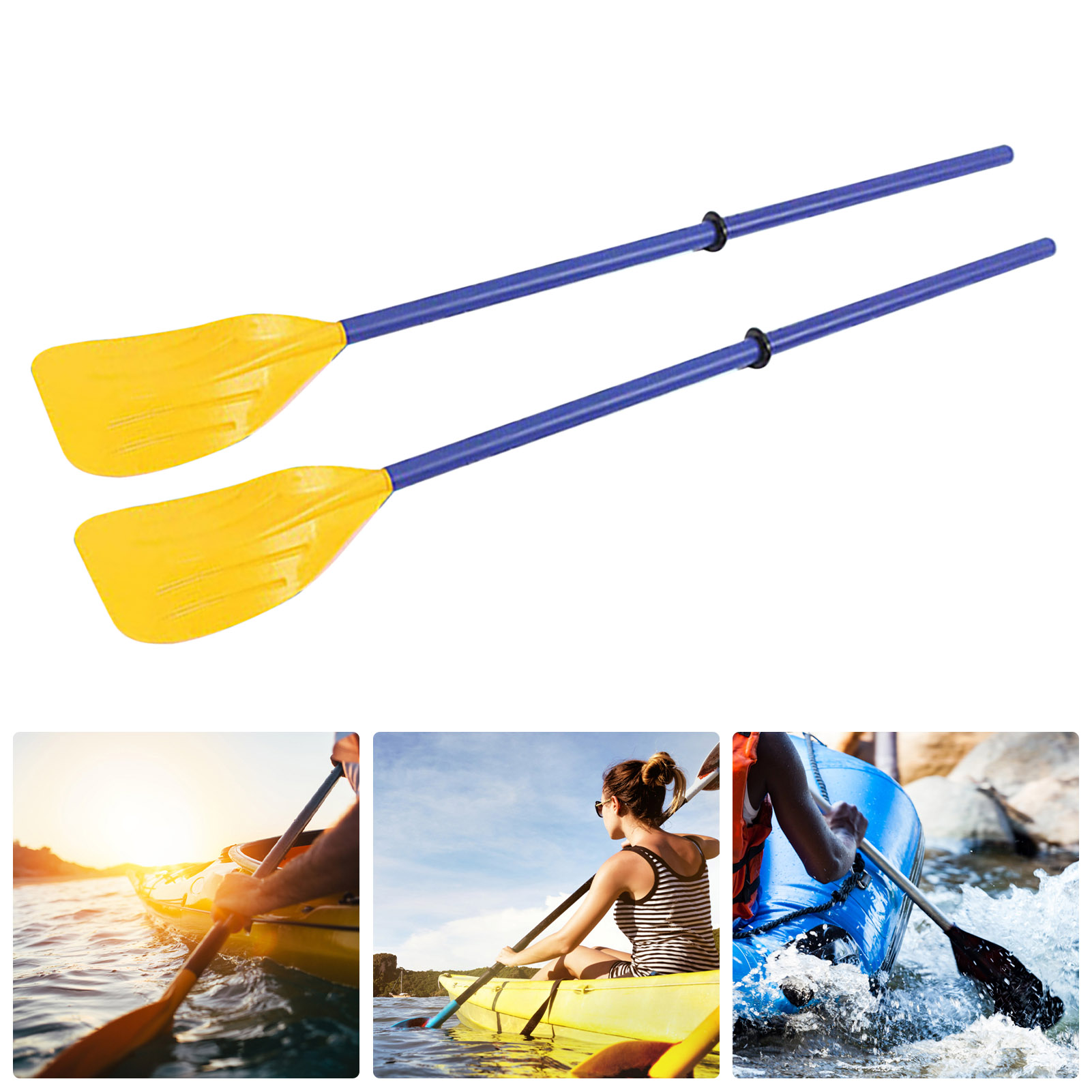YIFAEUX Kayak Paddle Heavy Duty Aluminum Alloy Shaft Boating Oar Telescopic Water Sports Paddle for Kayaking Boating Canoeing