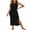 z-Black, variant on Women Swimsuit Cover up Bikini Sleeveless Beach Dress Crochet Hollow Out Coverup Alsol Lamesa