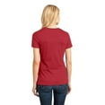 thumbnail image 2 of District Made Ladies Perfect Weight Crew Tee-S (Classic Red), 2 of 6