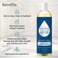 thumbnail image 3 of Puracy Natural Body Wash - Moisturizing Shower Gel for Dry Sensitive Skin - Citrus & Sea Salt, 24 Oz, 3 of 6