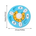 thumbnail image 2 of Interactive Slow Feeder Pet Bowl, Squeaky Puzzle Cat Dog Toy, Mental Stimulation Licking Mat, IQ Training Treat Dispenser For Kittens Small Medium Dogs Indoor Outdoor, 2 of 5