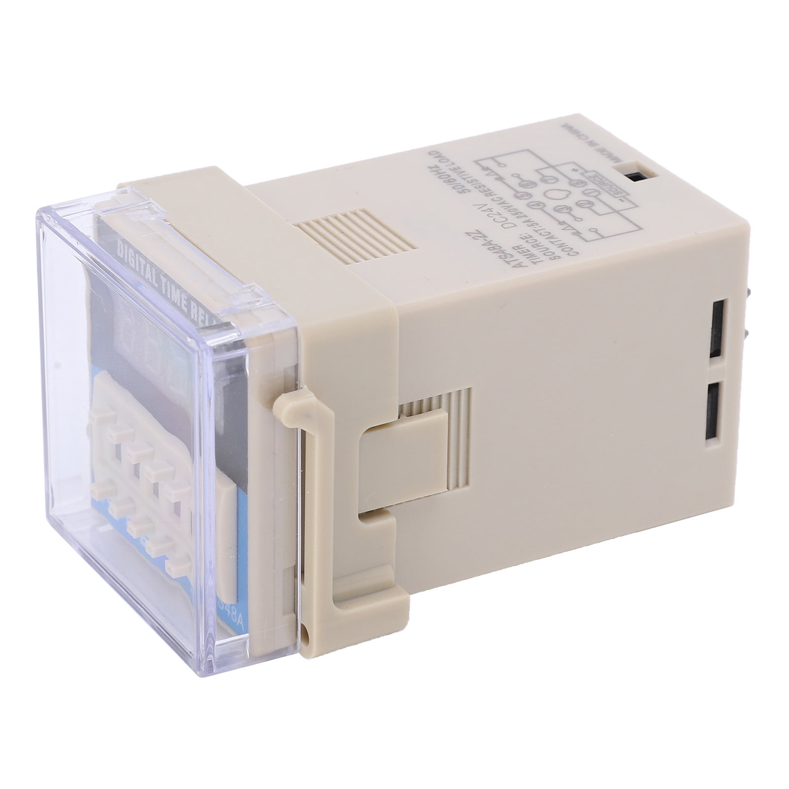 Digital Display Relay, Stable LED Digital Display Time Relay High Accuracy For Professional Use