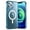 Navy, variant on JETech Magnetic Case for iPhone 12 Pro Max 6.7-Inch Compatible with MagSafe Wireless Charging, Shockproof Phone Bumper Cover, Anti-Scratch Clear Back (Clear)