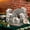 32pcs, variant on Classic Grey Porcelain Dinnerware Set Microwave Dishwasher Oven Safe Household Restaurant Tableware Wedding Gift