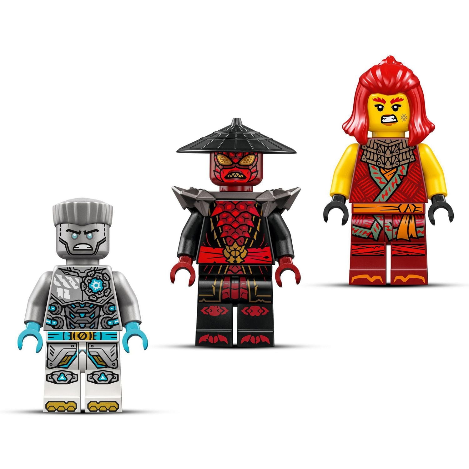 LEGO NINJAGO Zane's Battle Suit Mech Ninja Toy - Building Toy for Pretend Play for Kids, Boys and Girls, Ages 6+ - with 3 Minifigures - Gift Idea for Birthdays - 71827