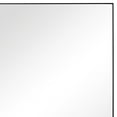 thumbnail image 4 of Rectangular Shape Thin Polystyrene Frame Long Mirror, Black- Saltoro Sherpi, 4 of 5