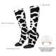 thumbnail image 4 of Balery Cow Print Black White Calcetines novedosos Calcetines deportivos Calcetines hasta la rodilla Calcetines de algodón Calcetines originales y geniales, 4 of 6